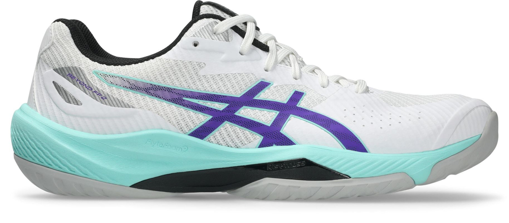 Мужские кроссовки для бадминтона/сквоша Asics Beyond FF 2 - white/radiant amethyst
