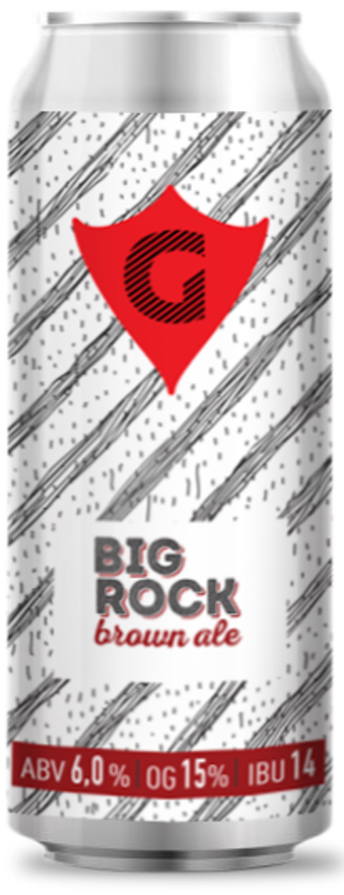 Пиво Гуси Биг Рок / Gusi Big Rock 0.45 - банка