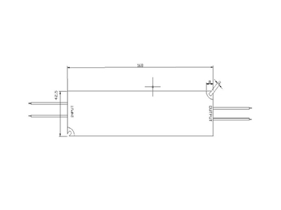 Блок питания для светодиодных лент IP 67 пластик 60 W, 24V, LV-60-24