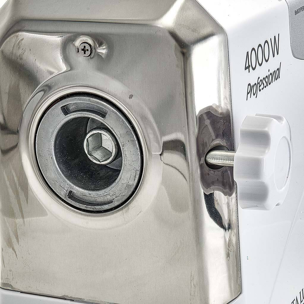 Мясорубка электрическая 4000 Вт DELTA LUX DE-604M белая