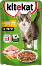 КИТЕКАТ ПАУЧ КУРИЦА В ЖЕЛЕ 85Г