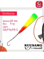 Блесна для рыбалки вертикальная зимняя Kuusamo Simfonia