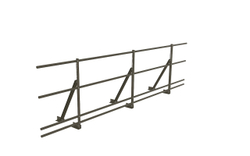 Кровельное ограждение Fachmann KO/ECO/SN-800-2-3000 Фальцевый крепеж RAL