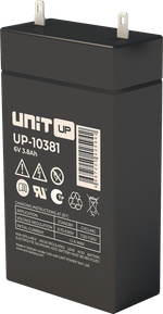 Аккумулятор UNIT UP-10381 - AGM ( 6В / 3,8Ач )