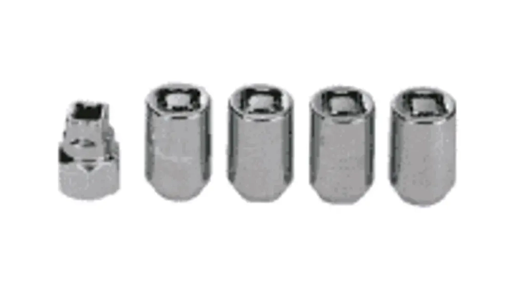 Набор секретных гаек на колесные диски 1/2''RH 5пр. Forsage F-644205