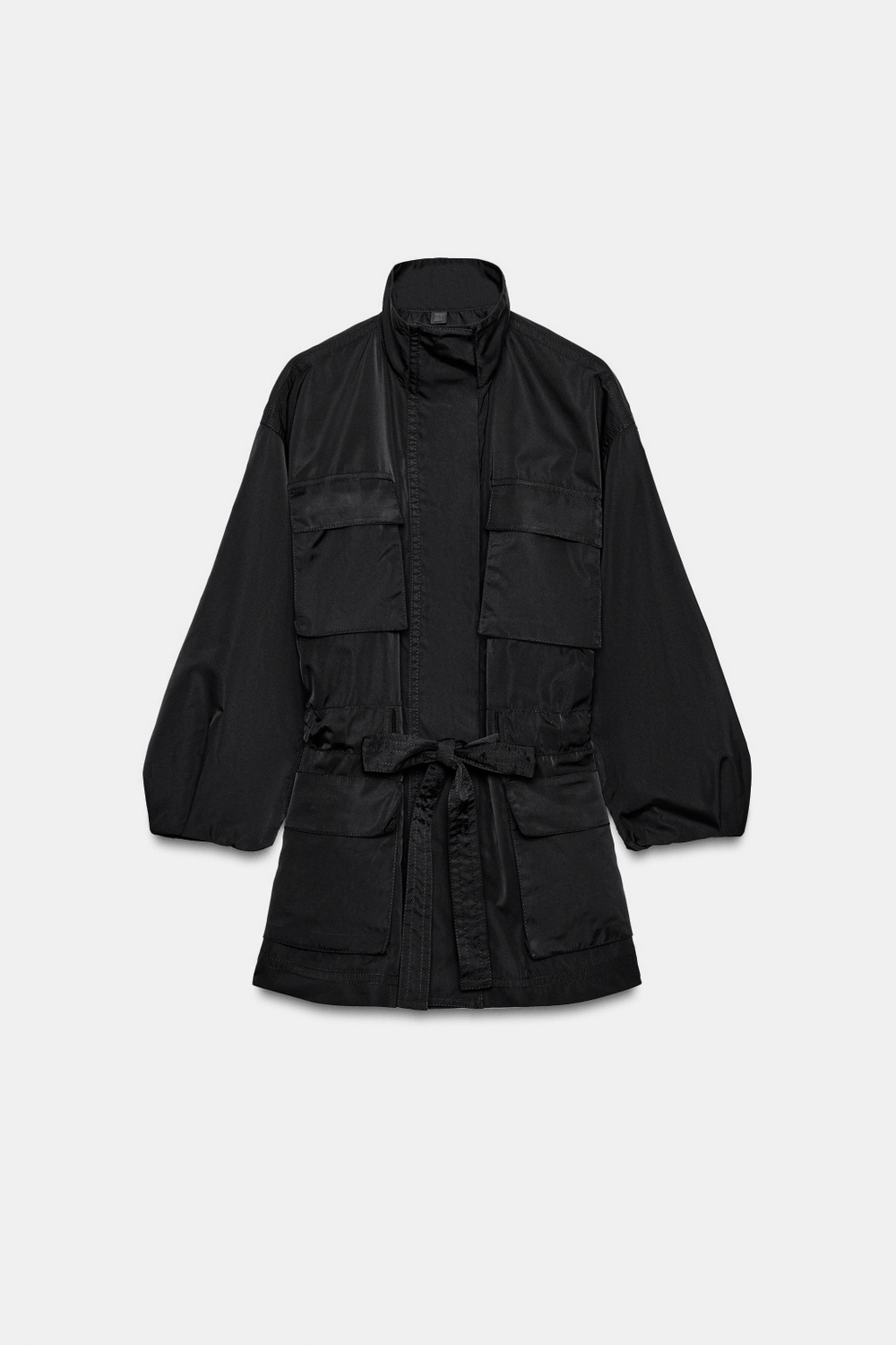 КУРТКА С ПОЯСОМ — ZW COLLECTION — ZARA