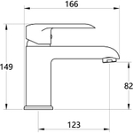 Смеситель для умывальника Heavy Metal MDV35620gn
