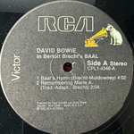 David Bowie ‎– David Bowie In Bertolt Brecht's Baal (США 1982г.) 12", 45 RPM