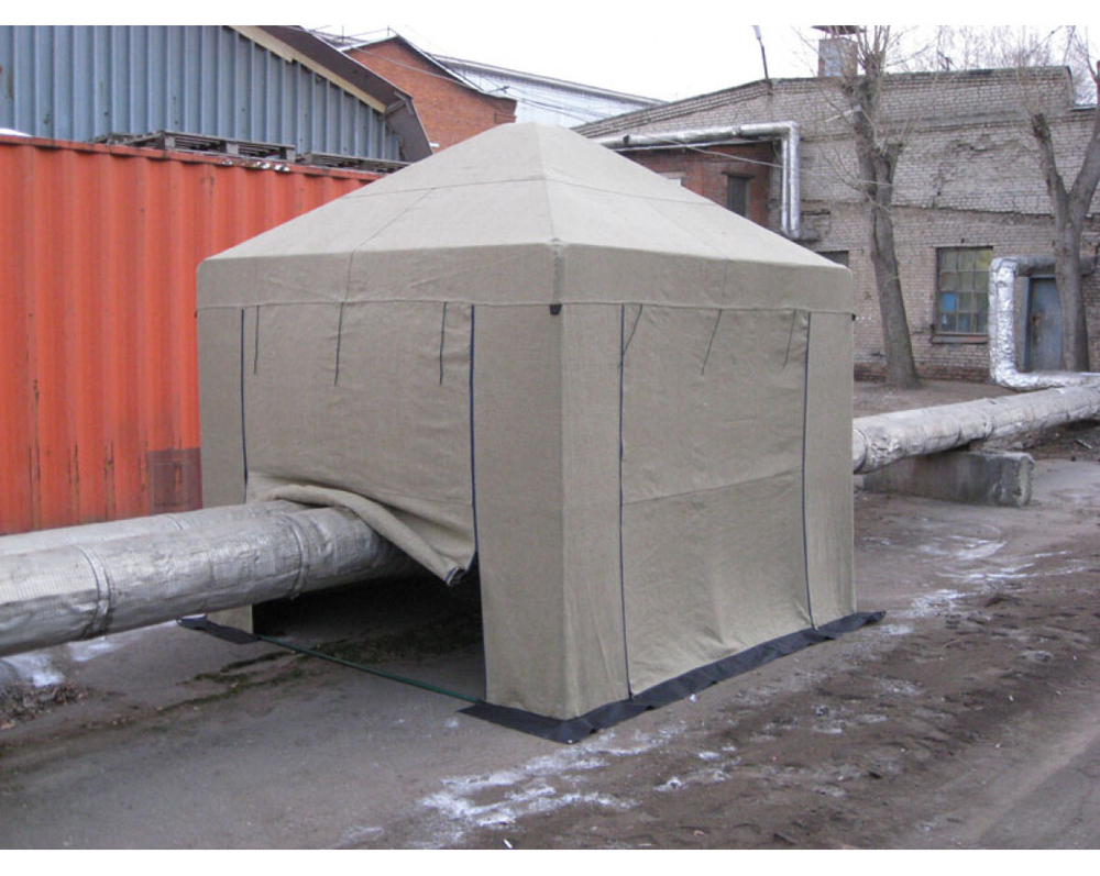 Палатка сварщика Митек Профи 2,5х2,5 м (брезент)