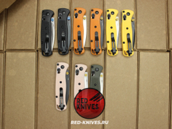 Нож Benchmade 533 Bugout Mini - оранж нейлон, клинок черный RK/Н25