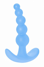 Анальный стимулятор для ношения Bubbles Anal Plug (11 см , нежно-голубой) (Цвет: нежно-голубой)