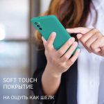 Мягкий Soft Touch чехол из силикона для XIAOMI POCO M3 и REDMI 9T с бархатной подкладкой