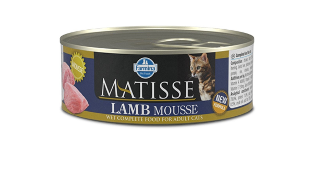 FARMINA Matisse Влажный корм-мусс для кошек с ягнёнком 0,085 кг