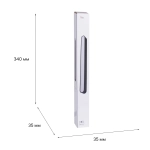 13001-9.3-001UR magnetic LED16W BK CCT+SMART Reluce Technical, LED