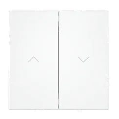 Выключатель для жалюзи Voltum S70 Белый матовый VLS020702