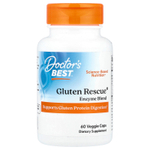 Doctor's Best, Gluten Rescue®, смесь ферментов для переваривания глютена, 60 растительных капсул