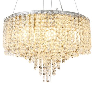 Люстра подвесная 12*Е14 2187/09/12P хром Rain of Crystal Stilfort