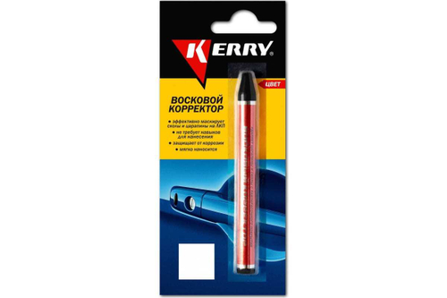 яяВосковой корректор сколов Kerry черный (6г)