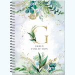 Блокнот-скетчбук SKETCHBOOK А5 с жесткой обложкой 60л. "Green Collection"