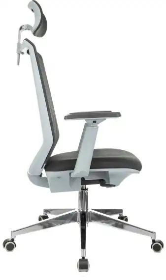 Кресло эргономичное Бюрократ MC-G615N-H черный Elastic-102 Neo Black сетка/ткань с подголов. крестов. алюминий