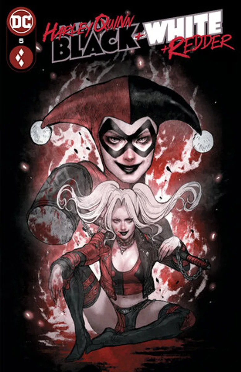 Harley Quinn Black White Redder #5 (Cover A)