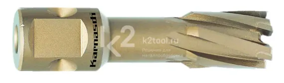 Корончатое сверло Karnasch 12х40 мм, HARD-LINE, Nitto + Weldon 19, арт. 20.1315N-012