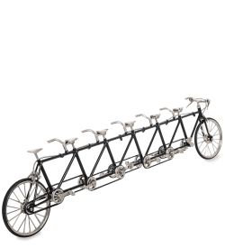 VL-13 Фигурка-модель 1:10 Велосипед 6-местный «Tandem»
