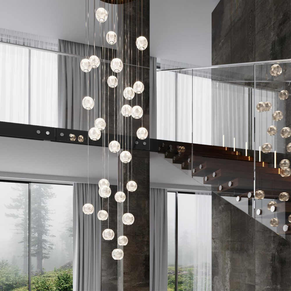 Подвесной светодиодный светильник Odeon Light CRYSTAL 5008/120L