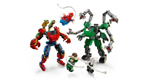 Конструктор LEGO Marvel 76338 Mech Battle: Spider-Man vs. Doc Ock