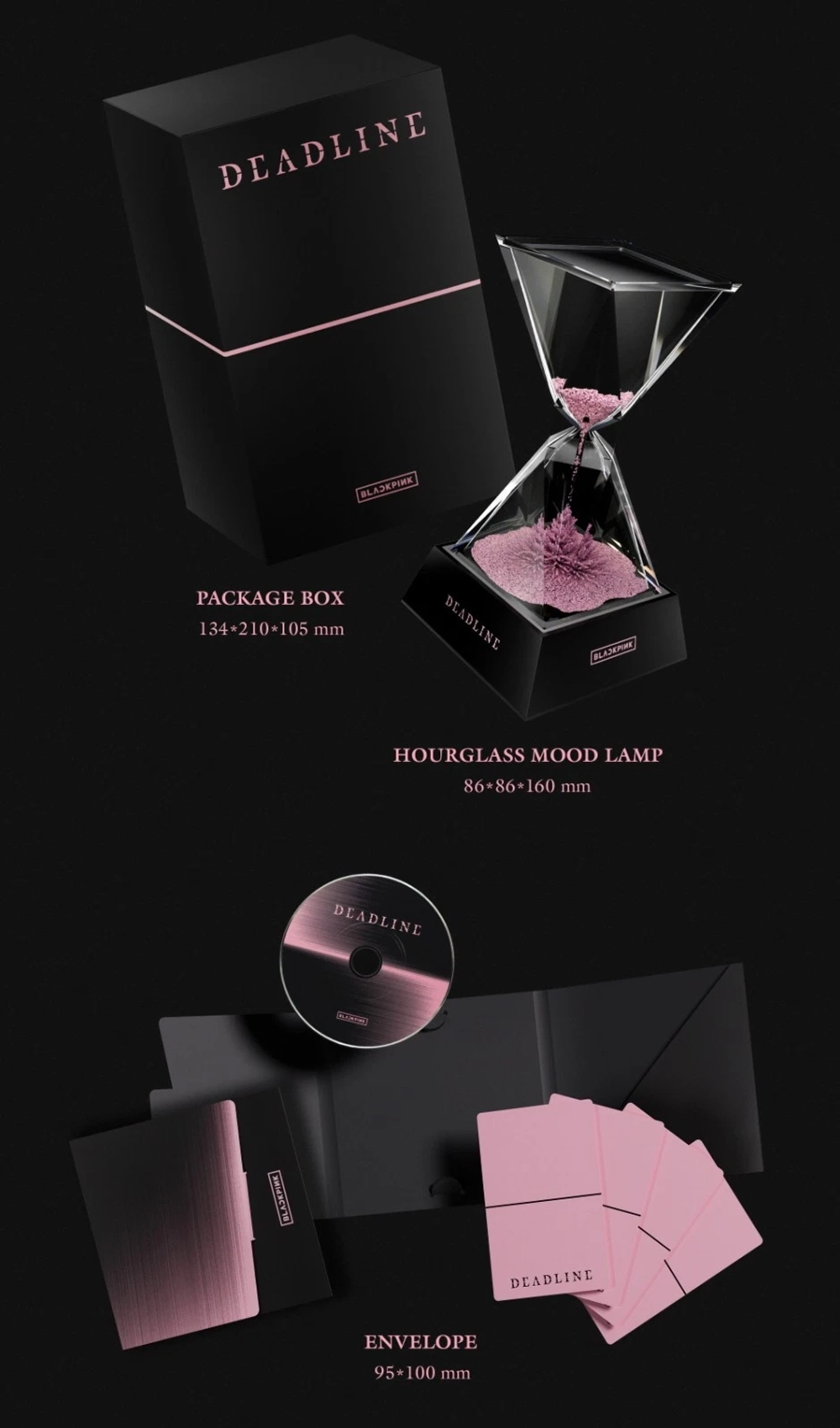 Альбом BLACKPINK - DEADLINE [MOOD LIGHT ver.]