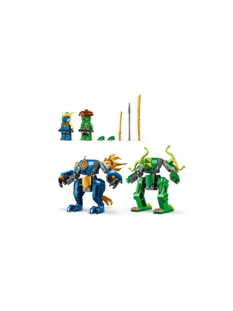 Конструктор NINJAGO 71853 Битва роботов-драконов Джея