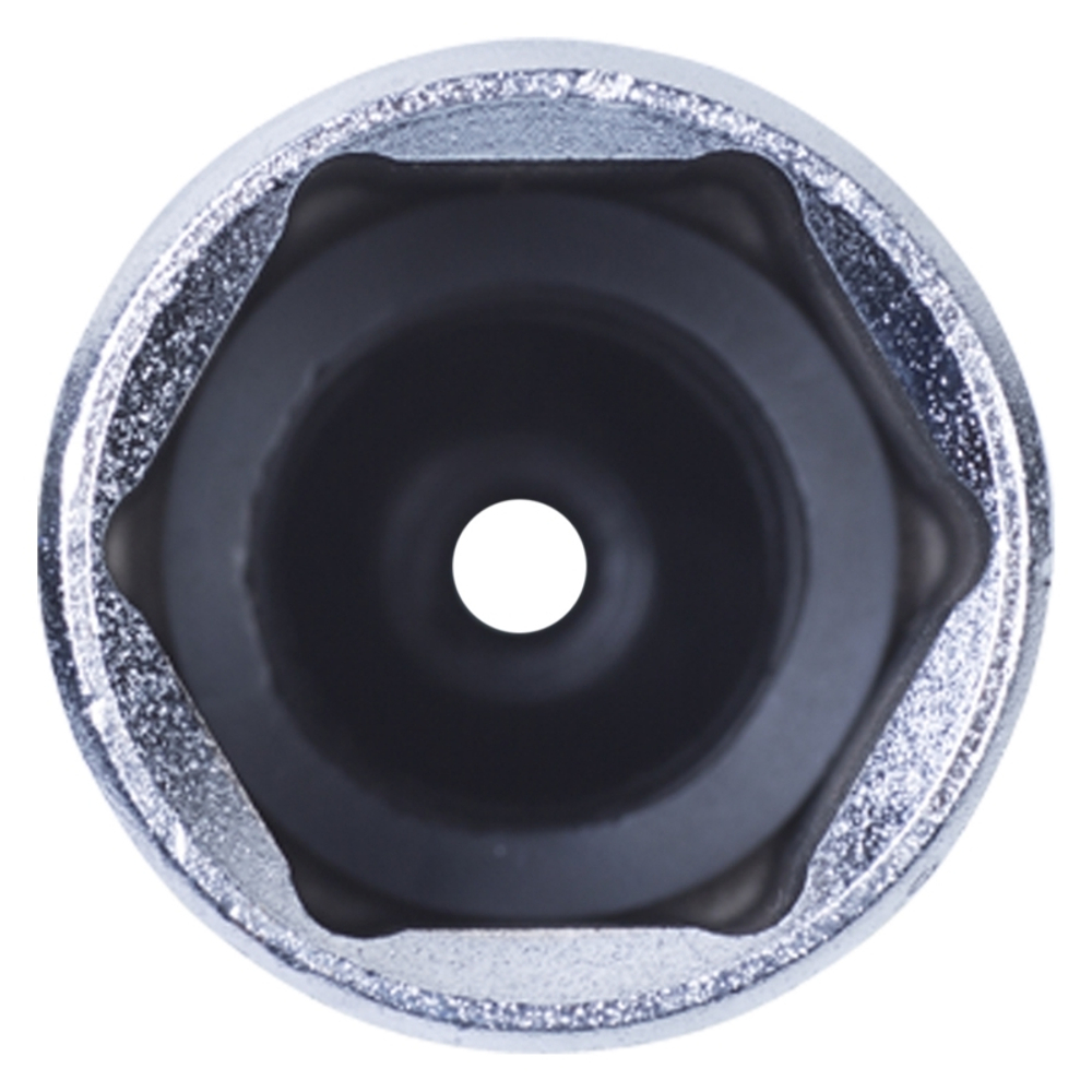 Головка свечная шестигранная 3/8", 21 мм, резиновый фиксатор KING TONY 363521