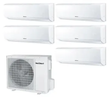 Мультисплит система на 5 комнат NeoClima NS-07W х5 / NUM-42Q5