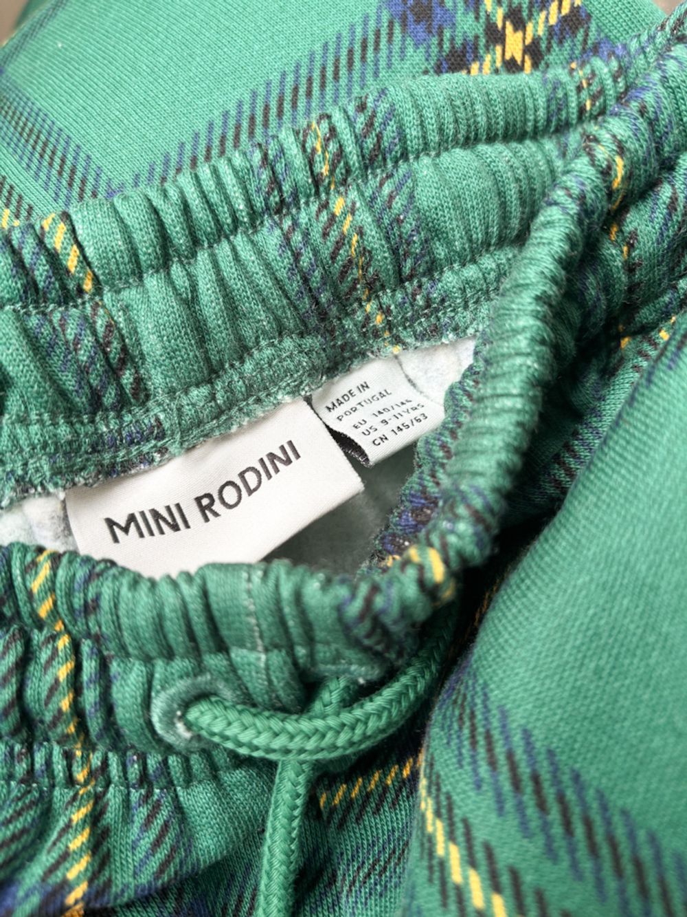 Новые хлопковые брюки Mini Rodini, 140