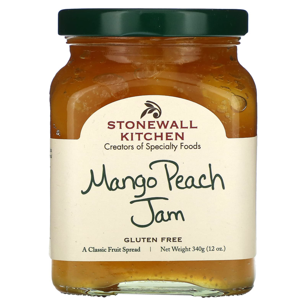 Stonewall Kitchen, джем из манго и персика, 340 г (12 унций)