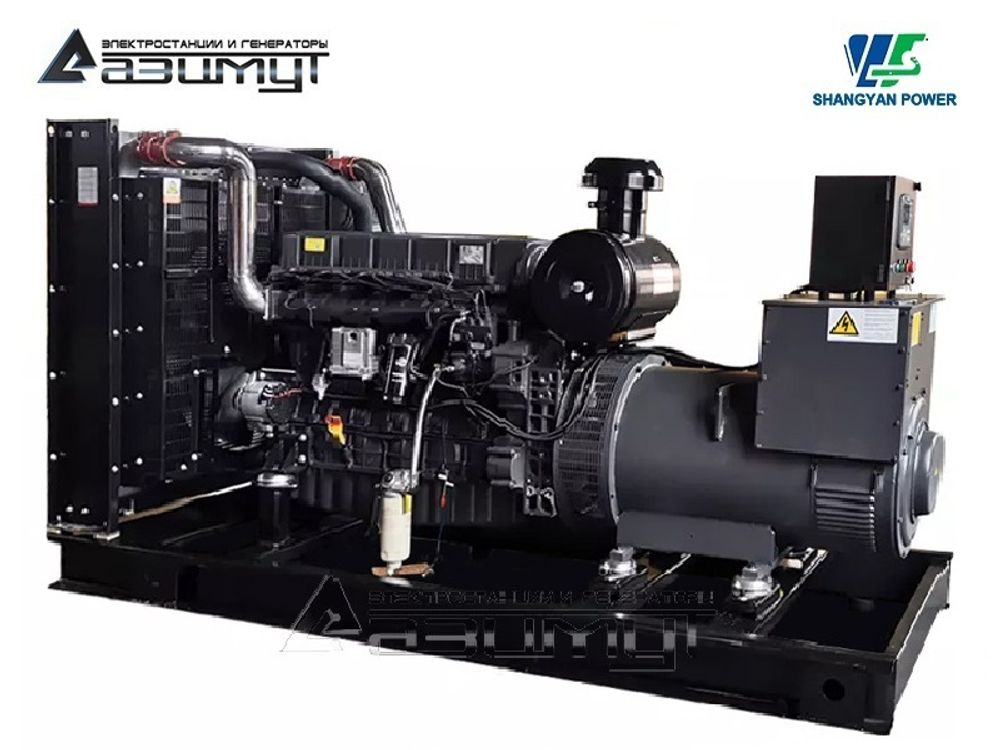 Дизельный генератор Азимут АД-320С-Т400-1РМ160 Shangyan