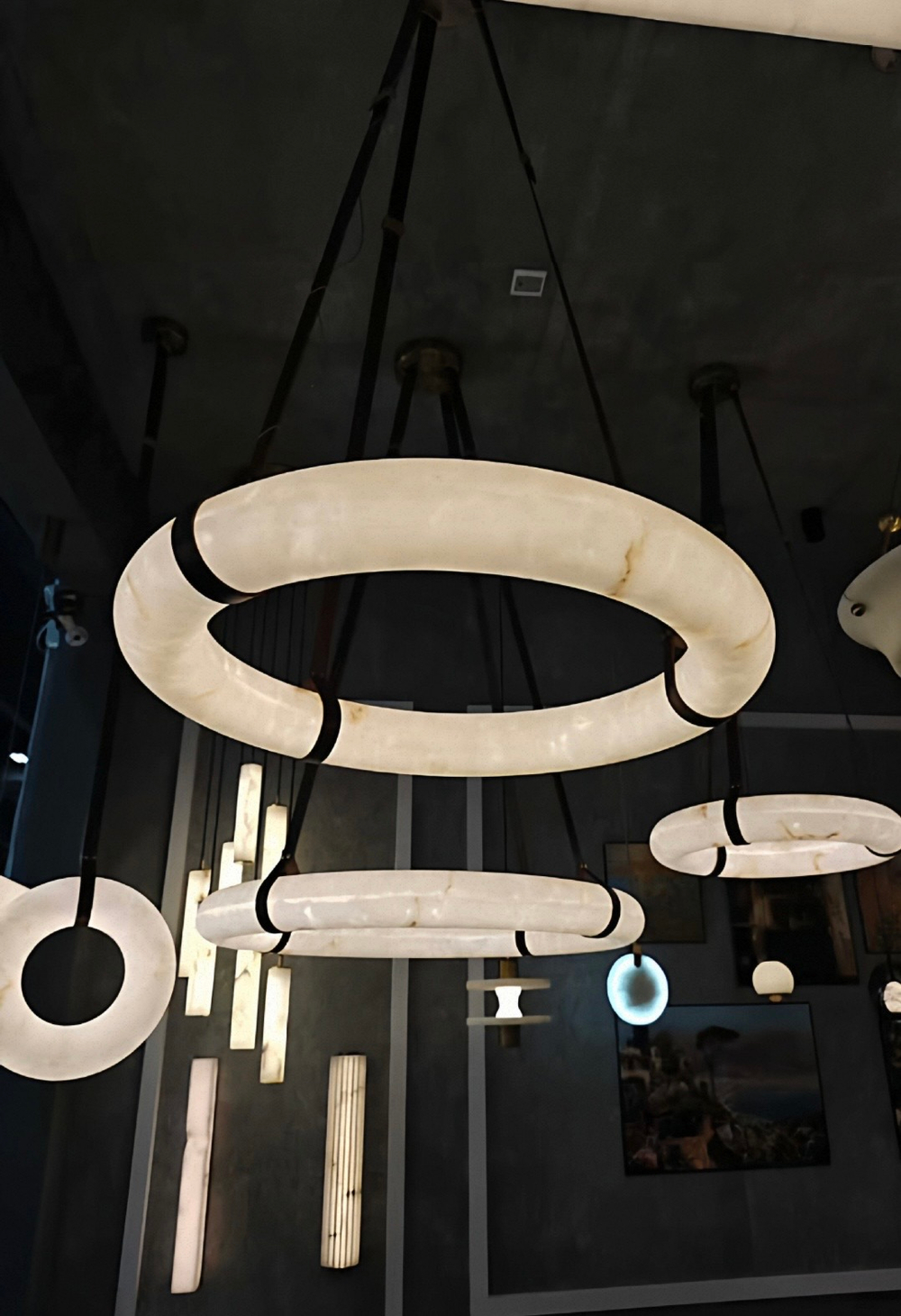 Pendant design lamp Oslo L3P by Atelier Alain Ellouz