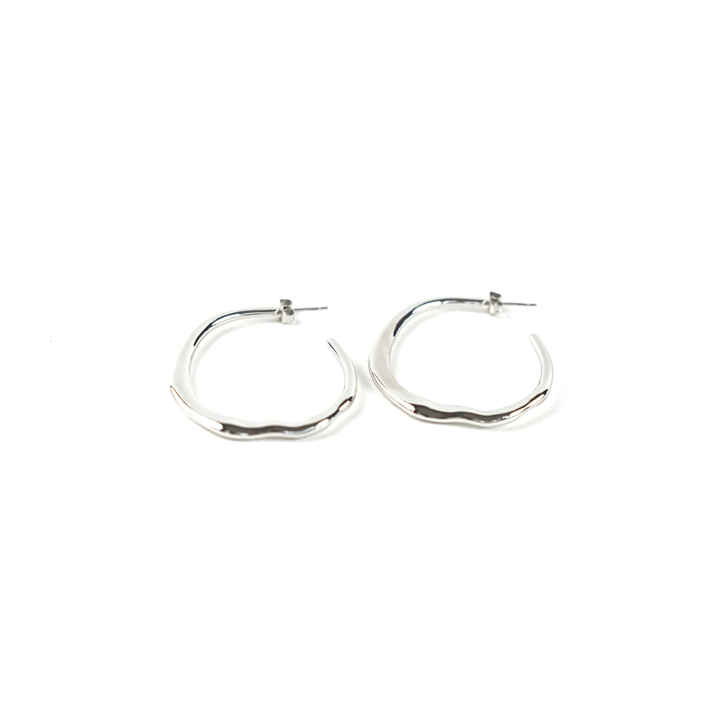 Серьги КОЛЬЦА silver