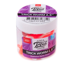 Слаги съедобные LJ Pro Series TRICK WORM 2,5in (6,35 см), цв. T93, 7 шт.
