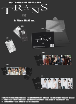 Альбом OR IT - TRANS KOREAN Pre DEBUT Album QR RANDOM Version