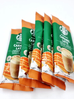 Starbucks Кофе растворимый Caramel Latte 115 г (5 пакетиков по 23 г)