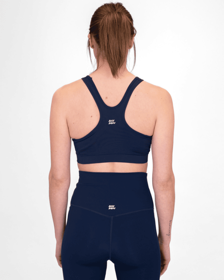 Топ женский Bidi Badu Crew Medium Support - Dark Blue