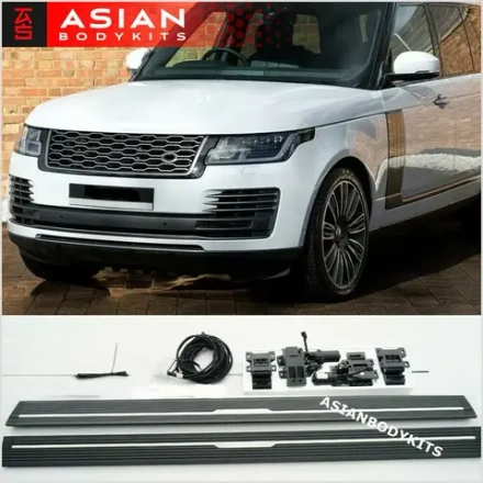 Новые электрические подножки для Range Rover Vogue 2018+ (РЕСТАЙЛИНГ L405) тюнинг Рейндж Ровер