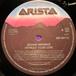 Dionne Warwick - Without Your Love (Скандинавия 1985г.)