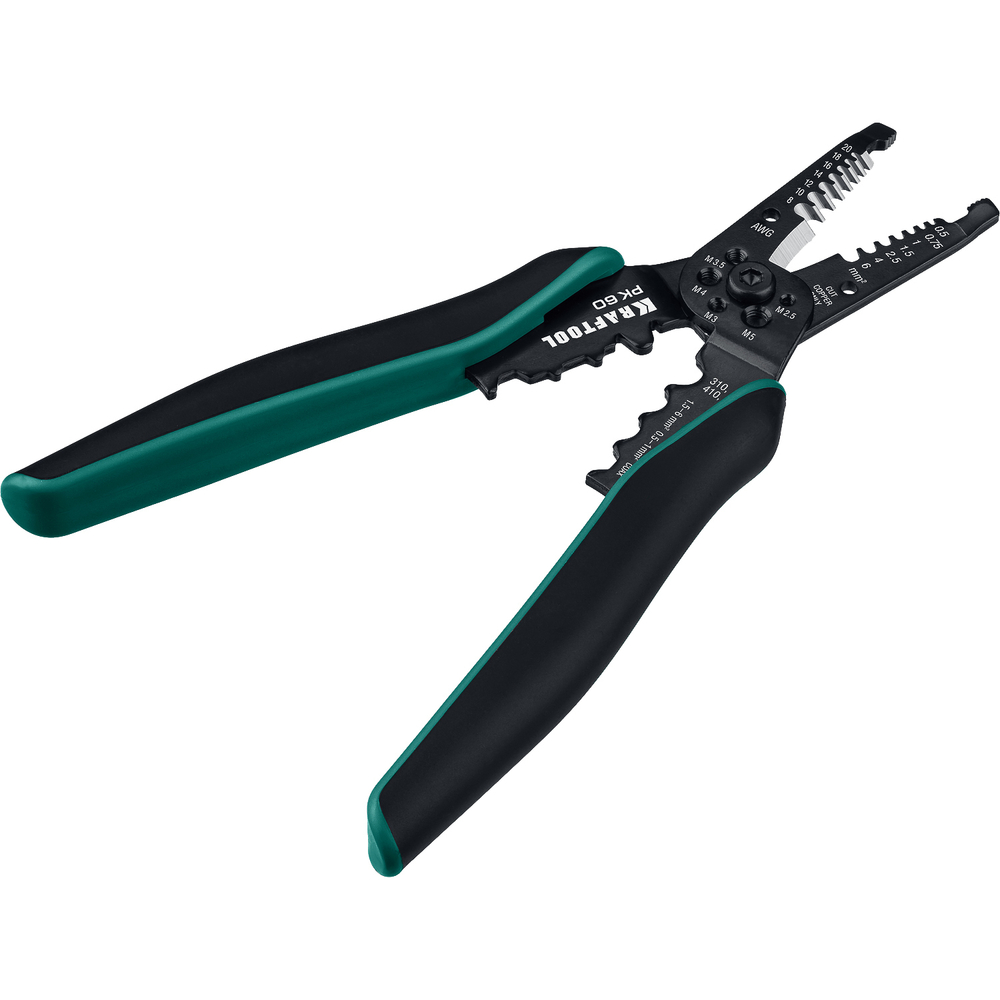 KRAFTOOL PK-60, 0.5 - 6 мм2, многофункциональный стриппер (22658)