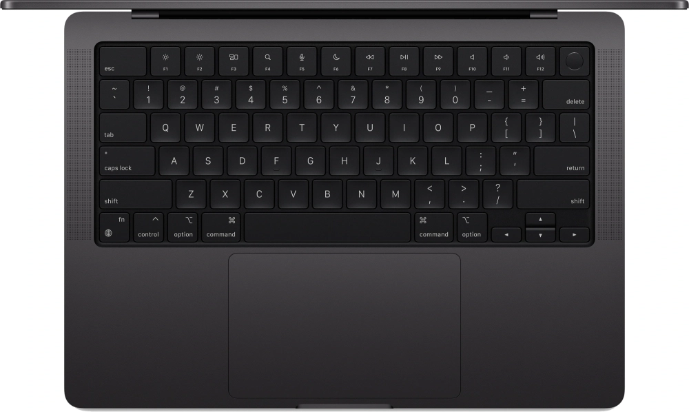 Ноутбук Apple MacBook Pro A3401 M4 Pro 14 core 24Gb SSD1Tb/20 core GPU 14.2" Liquid Retina XDR (3024x1964) macOS black WiFi BT Cam (MX2J3B/A)