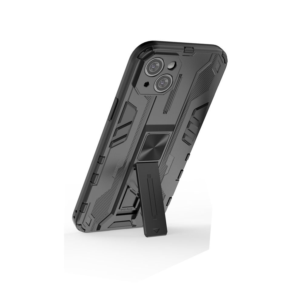 Противоударный чехол с подставкой Transformer для iPhone 15 Plus
