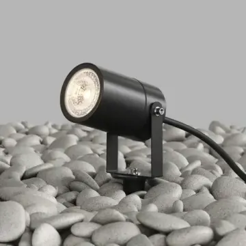 Грунтовый светильник 1*GU10 IP65 DK9800-BK чёрный Moss Denkirs