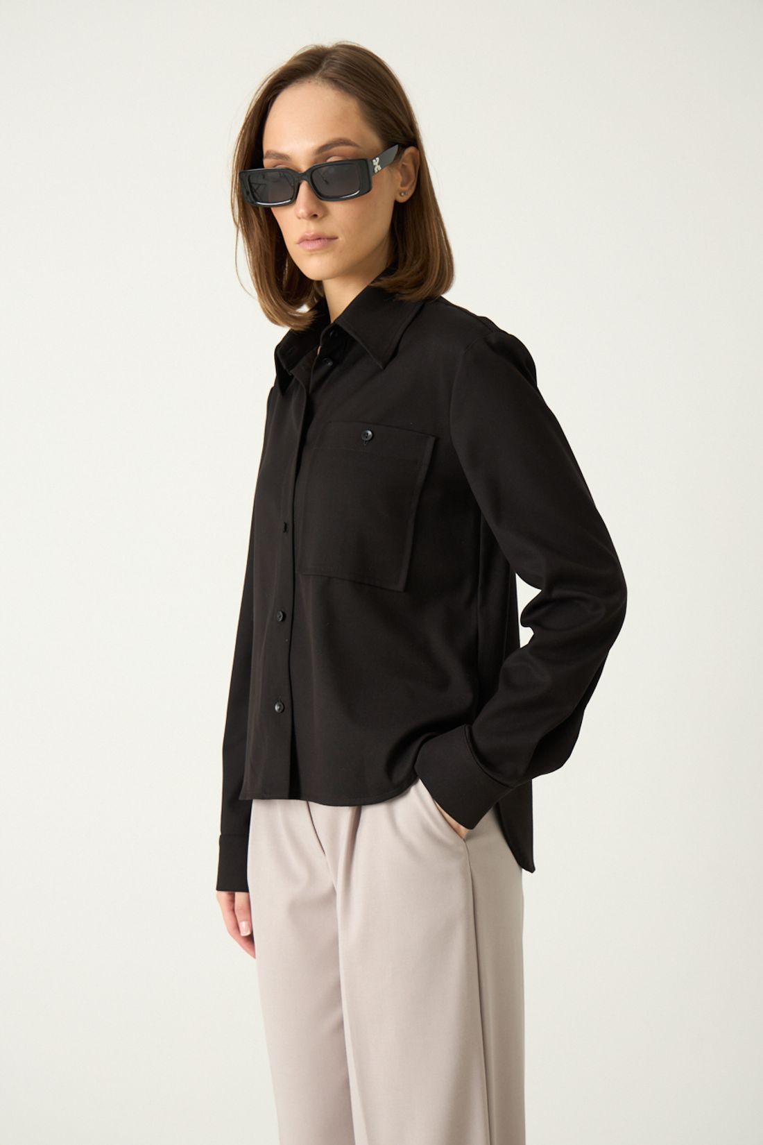 Блузка R5059 черный / 42