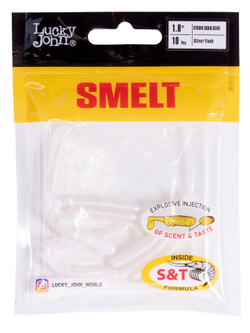 Слаги съедобные Lucky John Smelt 1.8" (4.6 см), цвет 026, 10 шт
